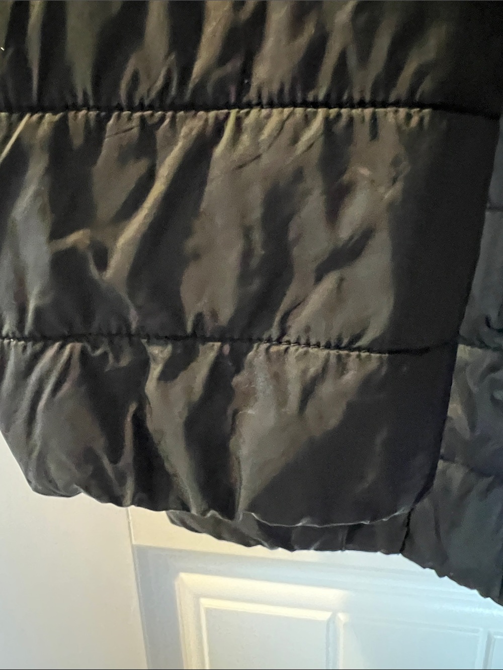 torrid Black Quilted Hooded Lightweight Jacket - Picture 5 of 9